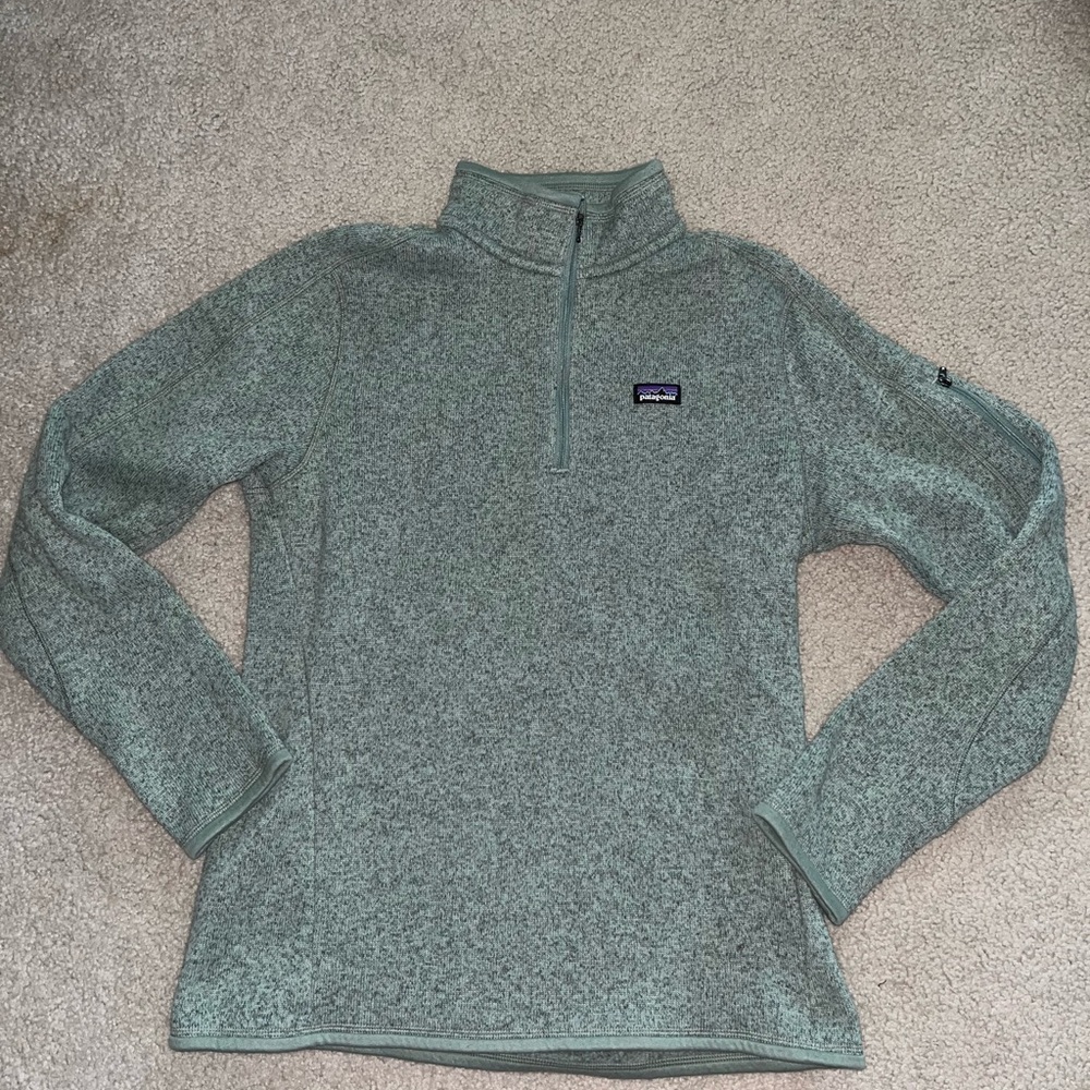 Patagonia Sage Green Fleece Pullover